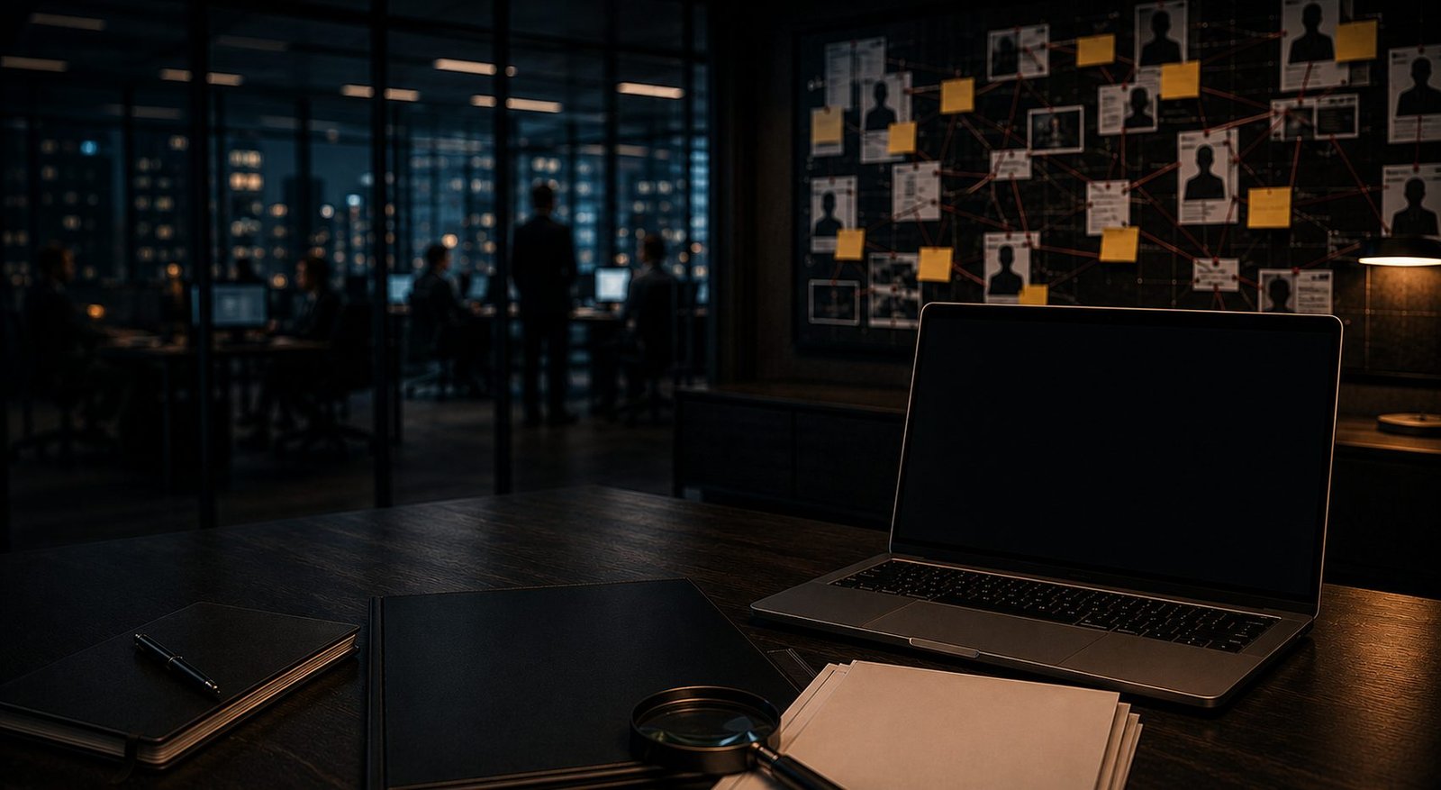 An analyst reviewing workforce intelligence dashboards and loss indicators